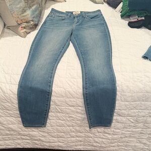 L'AGENCE Light Blue Ankle Jeans